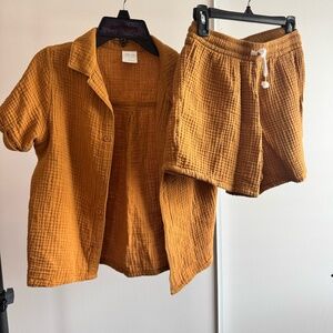 Lauren Conrad Little Co girls shorts set